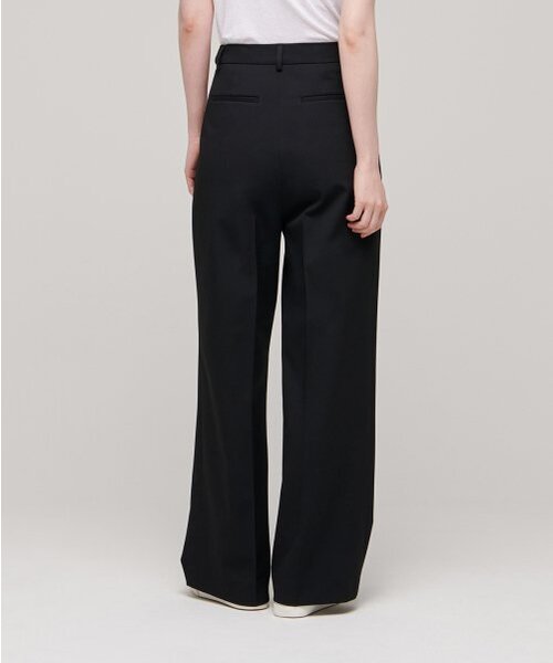 MUSINSA STANDARD WOMAN（ムシンサスタンダードウーマン）の「レディースリバースツータックワイド隠しバンディングスラックス[ブラック]（スラックス・レディース・その他・24/25/27/28/26/29）」の11枚目の写真