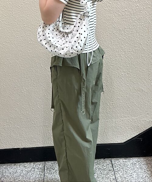 THE GREEN LAB（ザグリーンラボ）の「ドットフリルダンブリングバッグ [アイボリー]（ショルダーバッグ・レディース・その他・ONE SIZE）」の16枚目の写真