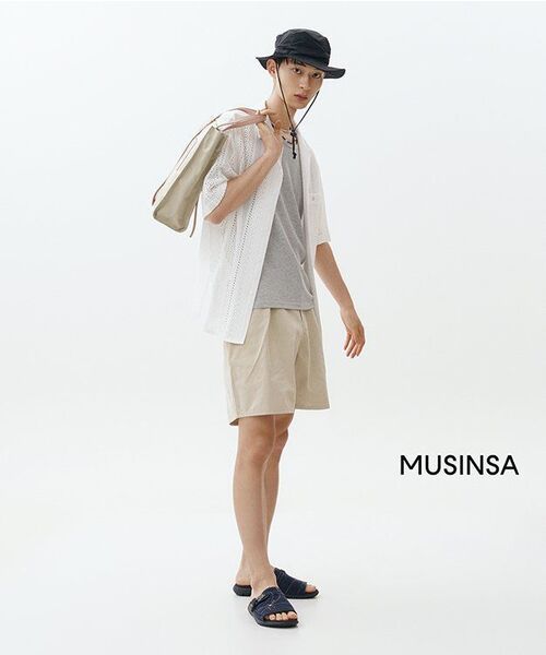TRIP LE SENS(トリップ ル センス)の「パターンドクロシェハーフシャツ_ホワイト(シャツ/ブラウス・メンズ・その他・MEDIUM/LARGE)」の14枚目の写真