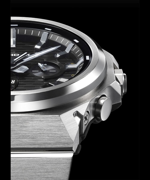 G-SHOCK（ジーショック）の「G-STEEL(Gスチール) / SLEEK STYLE / GST-B1000D-1AJF（アナログ腕時計・メンズ・ブラック×シルバー・FREE）」の9枚目の写真