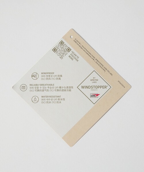 THE NORTH FACE（ザノースフェイス）の「＜THE NORTH FACE＞オルタレーションバフズ ジャケット（ダウンジャケット/コート・レディース・ベージュ/ブラック・M/S）」の4枚目の写真