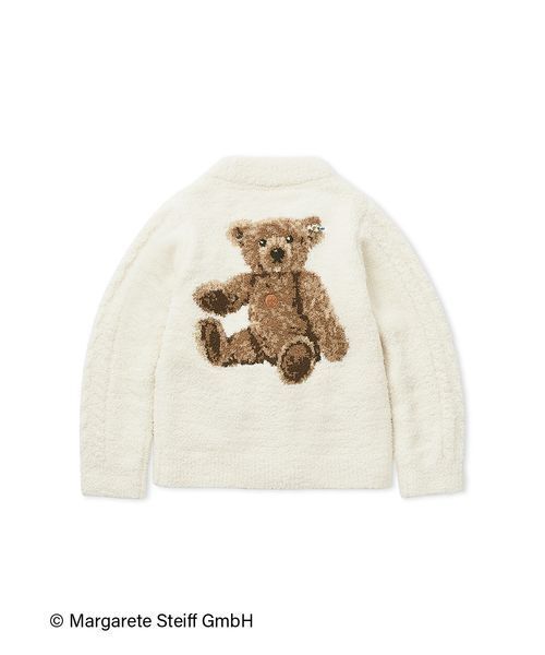セール】【Steiff】【KIDS】パウダージャガードカーディガン（ルーム