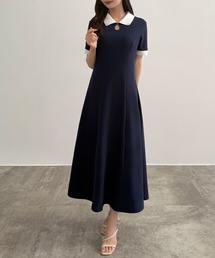 CENEA（セネア）の「フロントホールポロワンピース（ワンピース）」