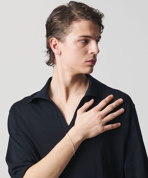 BEAUTY&YOUTH UNITED ARROWS（ビューティーアンドユースユナイテッドアローズ）の「＜eoa＞スパークル チェーン ブレスレット（ブレスレット・メンズ・シルバー・FREE）」の2枚目の写真