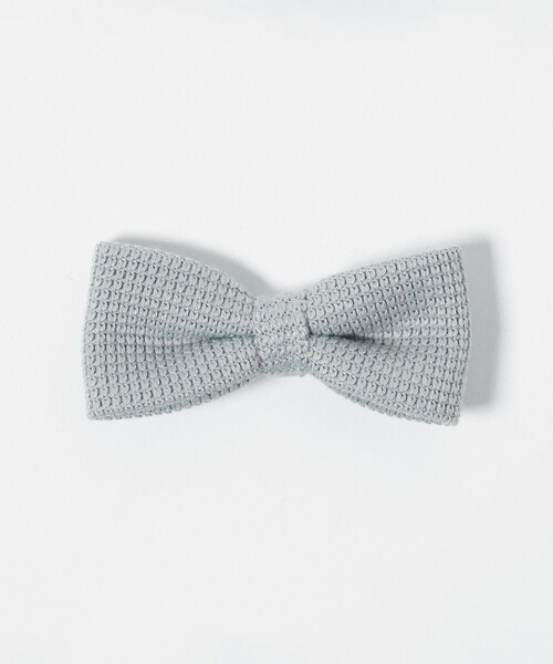 green label relaxing（グリーンレーベルリラクシング）の「ニット ボウタイ / キッズ（ネクタイ・キッズ・ナチュラル/ライトグレー・FREE）」の2枚目の写真