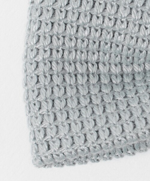 green label relaxing（グリーンレーベルリラクシング）の「ニット ボウタイ / キッズ（ネクタイ・キッズ・ナチュラル/ライトグレー・FREE）」の4枚目の写真