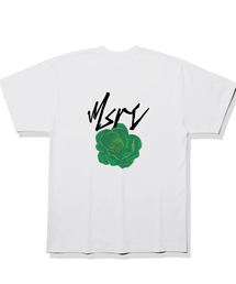 MSRC フラワーミックスグリーンTシャツ ホワイト