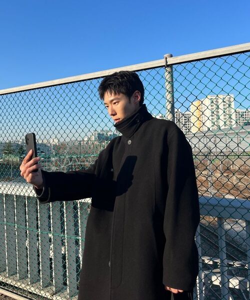 ALYSS（アリス）の「[WOOL 90] リファインドウールバルマカンコート [ブラック]（チェスターコート・メンズ・その他・LARGE/X-LARGE/MEDIUM）」の12枚目の写真