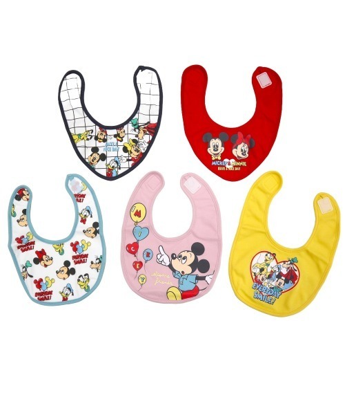 Disney（ディズニー）の「ディズニー スタイ 5枚組（スタイ/よだれかけ・キッズ・ピンク/ブルー系その他/ブルー/ピンク系その他・FREE）」の9枚目の写真
