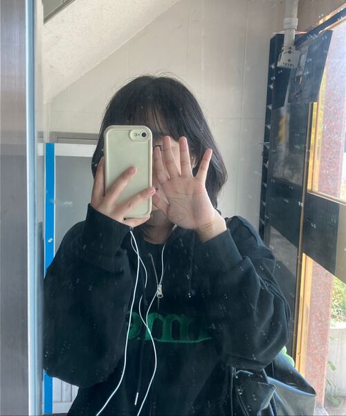 AMESWORLDWIDE（アメスワールドワイド）の「BASIC LOGO HOODIE ZIP UP BLACK（パーカー・メンズ・その他・SMALL/MEDIUM/LARGE）」の12枚目の写真