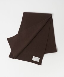 Johnstons of Elgin（ジョンストンズオブエルガン）の「【別注】＜Johnstons of Elgin＞GLR ウールカシミヤ リブ マフラー（マフラー・メンズ）」