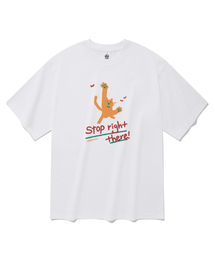 ストップタンジェリン 半袖Tシャツ ホワイト