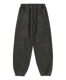 SUNDAY PATCH SWEATPANT CHARCOAL