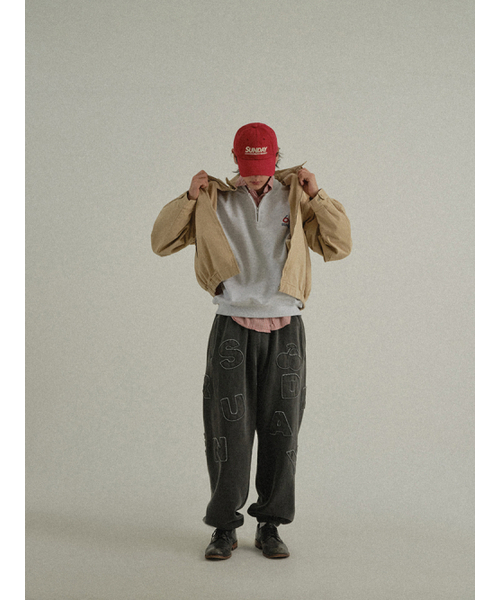 SUNDAY FRUIT MARKET（サンデーフルーツマーケット）の「SUNDAY PATCH SWEATPANT CHARCOAL（スウェットパンツ・メンズ・その他・SMALL/MEDIUM/LARGE）」の7枚目の写真