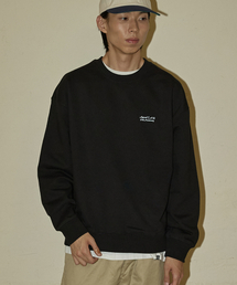 CAMEL WORK（キャメルワーク）の「NO.413 CAW ベーシックロゴスウェットシャツ(ブラック)（スウェット）」