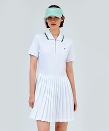CLOVE（クローブ）の「[23SS clove] Tennis Pique One Piece (White)（ワンピース）」
