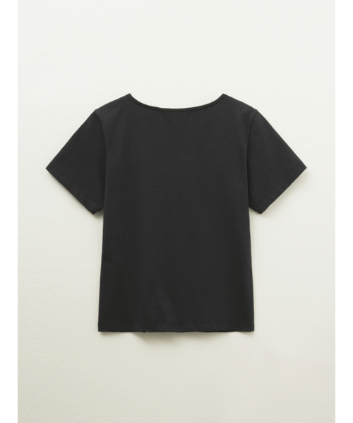 PEEVES PEEVES(フィブス フィブス)の「ボタンストラップTシャツ / ネイビー(Tシャツ/カットソー・レディース・その他・FREE)」の3枚目の写真