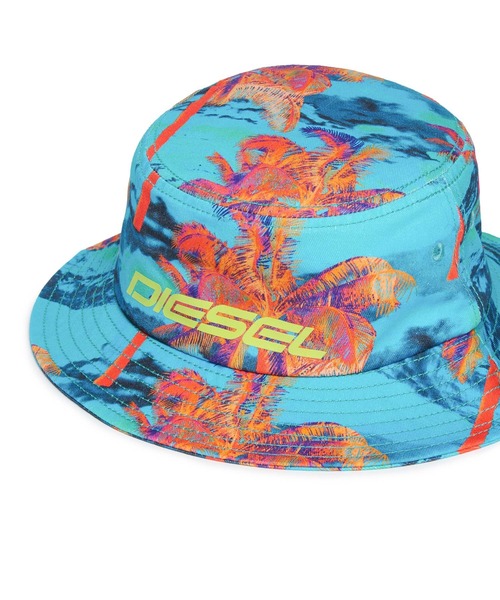 DIESEL KIDS（ディーゼルキッズ）の「DIESEL（ディーゼル）Kids & Junior ブランドロゴバケットハット（ハット・キッズ・マルチ・Ⅲ/Ⅱ/Ⅰ）」の2枚目の写真