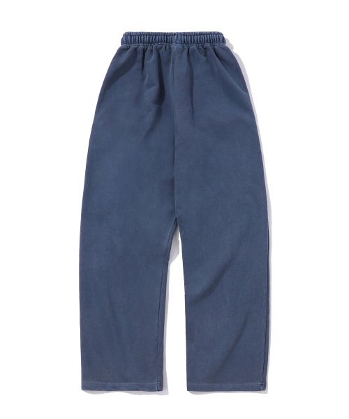 WYSE(ワイズ)の「ピグメントシンボルロゴスウェットパンツブルー(スウェットパンツ・メンズ・ブルー・SMALL/MEDIUM/LARGE)」の2枚目の写真