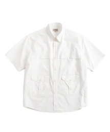 WILD BRICKS（ワイルドブリックス）の「W23 UTILITY SHIRT (white)（シャツ/ブラウス）」