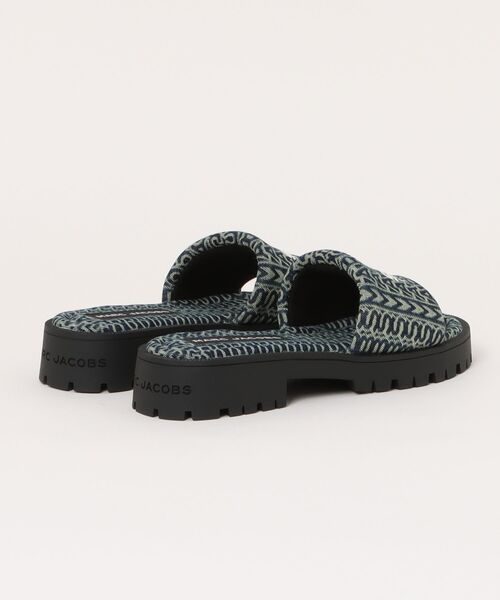 MARC JACOBS（マークジェイコブス）の「THE SUN FADED MONOGRAM LUG SOLE SLIDE/ザ サン フェーディッド モノグラム ラグ ソール スライド（サンダル・レディース・インディゴブルー・36/37/38/39/35）」の9枚目の写真