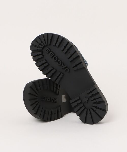 MARC JACOBS（マークジェイコブス）の「THE SUN FADED MONOGRAM LUG SOLE SLIDE/ザ サン フェーディッド モノグラム ラグ ソール スライド（サンダル・レディース・インディゴブルー・36/37/38/39/35）」の10枚目の写真