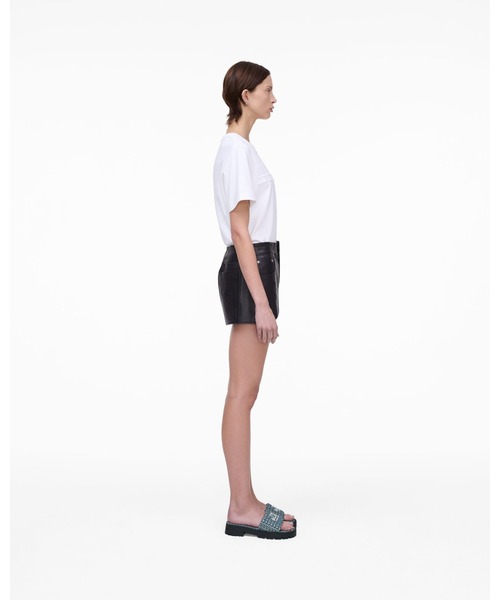 MARC JACOBS（マークジェイコブス）の「THE SUN FADED MONOGRAM LUG SOLE SLIDE/ザ サン フェーディッド モノグラム ラグ ソール スライド（サンダル・レディース・インディゴブルー・36/37/38/39/35）」の4枚目の写真