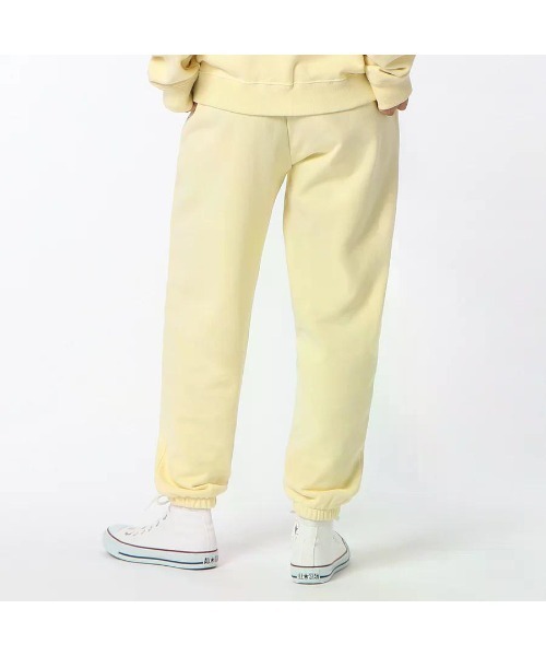 GOAT(ゴート)の「GOAT / 13.5oz SWEAT PANTS(スウェットパンツ・レディース・ブラック/サックスブルー/アイボリー/ライトイエロー/ヘザーグレー・S/M)」の5枚目の写真