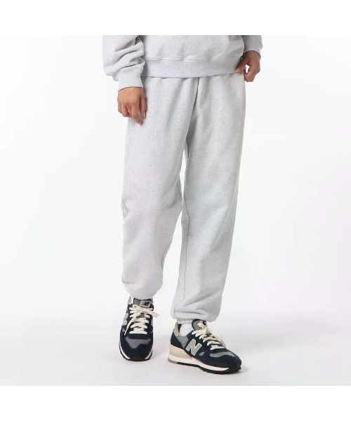 GOAT(ゴート)の「GOAT / 13.5oz SWEAT PANTS(スウェットパンツ・レディース・ブラック/サックスブルー/アイボリー/ライトイエロー/ヘザーグレー・S/M)」の2枚目の写真