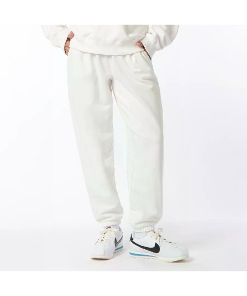 GOAT(ゴート)の「GOAT / 13.5oz SWEAT PANTS(スウェットパンツ・レディース・ブラック/サックスブルー/アイボリー/ライトイエロー/ヘザーグレー・S/M)」の14枚目の写真