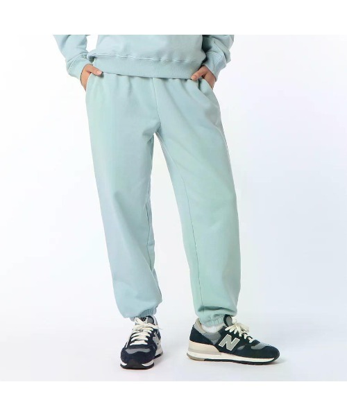 GOAT(ゴート)の「GOAT / 13.5oz SWEAT PANTS(スウェットパンツ・レディース・ブラック/サックスブルー/アイボリー/ライトイエロー/ヘザーグレー・S/M)」の18枚目の写真
