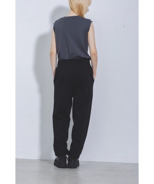 GOAT(ゴート)の「GOAT / 13.5oz SWEAT PANTS(スウェットパンツ・レディース・ブラック/サックスブルー/アイボリー/ライトイエロー/ヘザーグレー・S/M)」の6枚目の写真