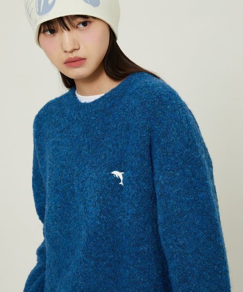 WaiKei(ワイケイ)の「ドルフィンブークルニットブルー(ニット/セーター・レディース・その他・2/1)」の3枚目の写真
