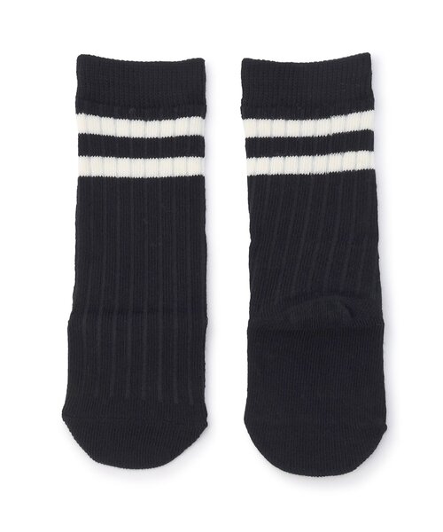 BREEZE（ブリーズ）の「おめかしベビーハイソックス（ベビーシューズ/ベビーソックス・キッズ・ネイビー/アイボリー/ベビーピンク/オフホワイト・12/9）」の4枚目の写真