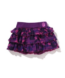 A BATHING APE | COLOR CAMO RUFFLE SWEAT SKIRT(スカート)