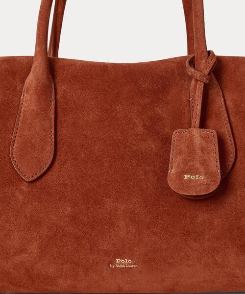 セール】Bellport スエード サッチェル（ショルダーバッグ）｜POLO