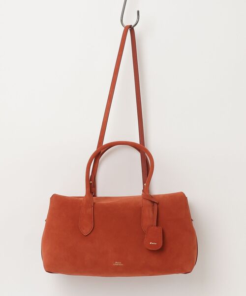 セール】Bellport スエード サッチェル（ショルダーバッグ）｜POLO