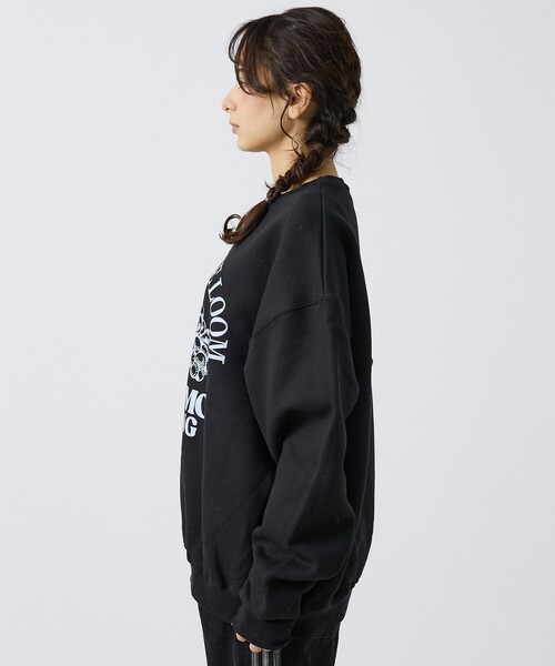 FRUIT OF THE LOOM(フルーツオブザルーム)の「【MOANDMO CLOHING × FRUIT OF THE LOOM】CREW SWEAT/限定コラボレーションクルースウェット/ユニセックス(スウェット・メンズ・ネイビー/グレー/ブラック・M/L/XL)」の10枚目の写真