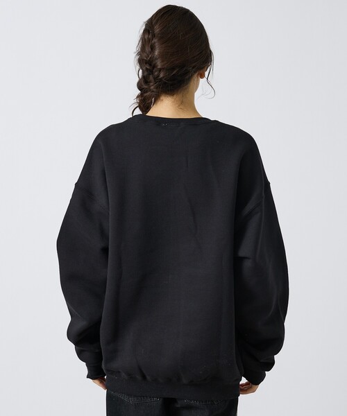 FRUIT OF THE LOOM(フルーツオブザルーム)の「【MOANDMO CLOHING × FRUIT OF THE LOOM】CREW SWEAT/限定コラボレーションクルースウェット/ユニセックス(スウェット・メンズ・ネイビー/グレー/ブラック・M/L/XL)」の11枚目の写真