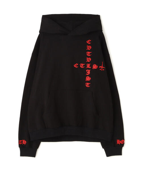 ROYAL FLASH（ロイヤルフラッシュ）の「CTLS/シーティーエルエス/別注EMBROIDERY HOODIE（パーカー・メンズ・ブラック/ブラウン/グレー・0/1/2）」の7枚目の写真