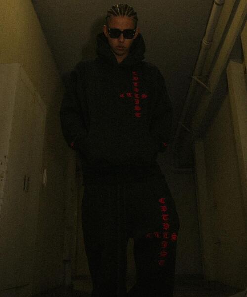 ROYAL FLASH（ロイヤルフラッシュ）の「CTLS/シーティーエルエス/別注EMBROIDERY HOODIE（パーカー・メンズ・ブラック/ブラウン/グレー・0/1/2）」の9枚目の写真