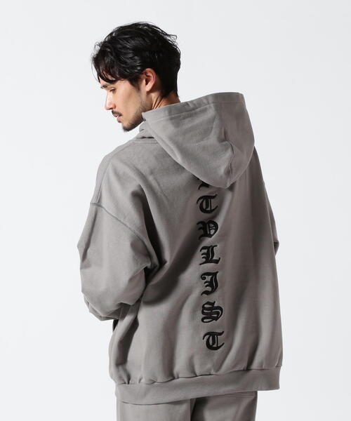 ROYAL FLASH（ロイヤルフラッシュ）の「CTLS/シーティーエルエス/別注EMBROIDERY HOODIE（パーカー・メンズ・ブラック/ブラウン/グレー・0/1/2）」の11枚目の写真