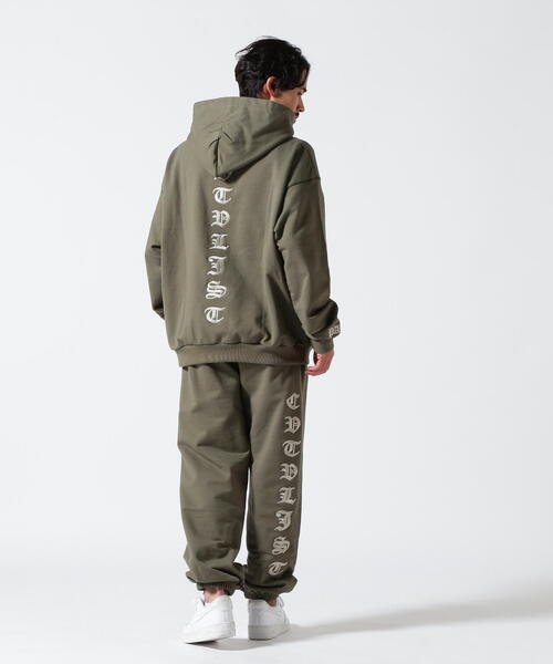 ROYAL FLASH（ロイヤルフラッシュ）の「CTLS/シーティーエルエス/別注EMBROIDERY HOODIE（パーカー・メンズ・ブラック/ブラウン/グレー・0/1/2）」の18枚目の写真
