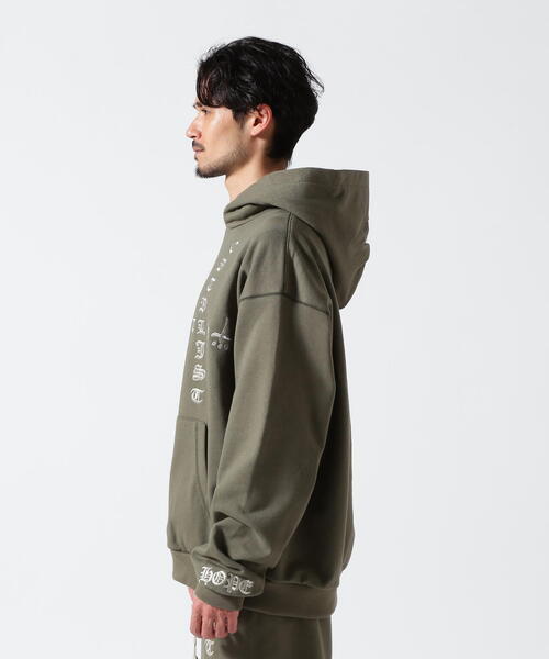 ROYAL FLASH（ロイヤルフラッシュ）の「CTLS/シーティーエルエス/別注EMBROIDERY HOODIE（パーカー・メンズ・ブラック/ブラウン/グレー・0/1/2）」の20枚目の写真