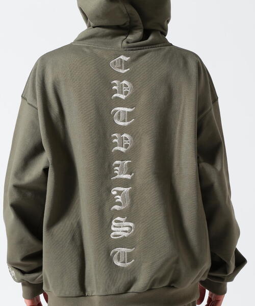 ROYAL FLASH（ロイヤルフラッシュ）の「CTLS/シーティーエルエス/別注EMBROIDERY HOODIE（パーカー・メンズ・ブラック/ブラウン/グレー・0/1/2）」の22枚目の写真