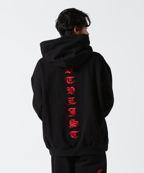 ROYAL FLASH（ロイヤルフラッシュ）の「CTLS/シーティーエルエス/別注EMBROIDERY HOODIE（パーカー・メンズ・ブラック/ブラウン/グレー・0/1/2）」の4枚目の写真