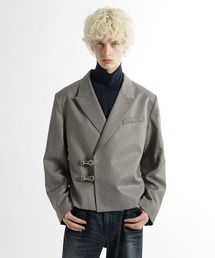 HARE（ハレ）の「ウールライクショートジャケット(HARE)（テーラードジャケット）」