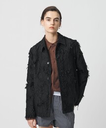 H　BEAUTY&YOUTH UNITED ARROWS | ＜H＞ジャカード ボクシー ブルゾン(その他アウター)