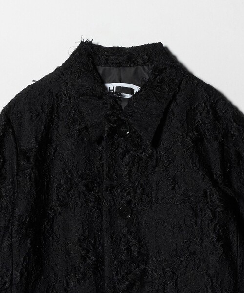 H　BEAUTY&YOUTH UNITED ARROWS（エイチビューティーアンドユースユナイテッドアローズ）の「＜H＞ジャカード ボクシー ブルゾン（その他アウター・レディース・ブラック/オフホワイト・S/M）」の15枚目の写真