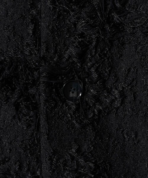 H　BEAUTY&YOUTH UNITED ARROWS（エイチビューティーアンドユースユナイテッドアローズ）の「＜H＞ジャカード ボクシー ブルゾン（その他アウター・レディース・ブラック/オフホワイト・S/M）」の17枚目の写真